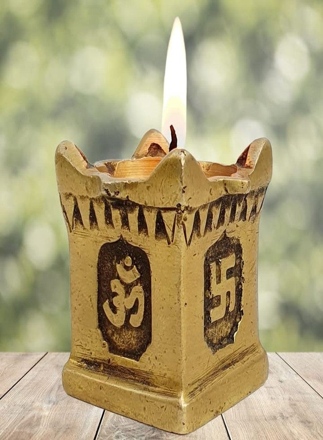 Mohan Jodero Tulsi Deepak Diya/Tulsi Diya/Tulsi Deepam/Oil Lamp for Pooja - Image 1
